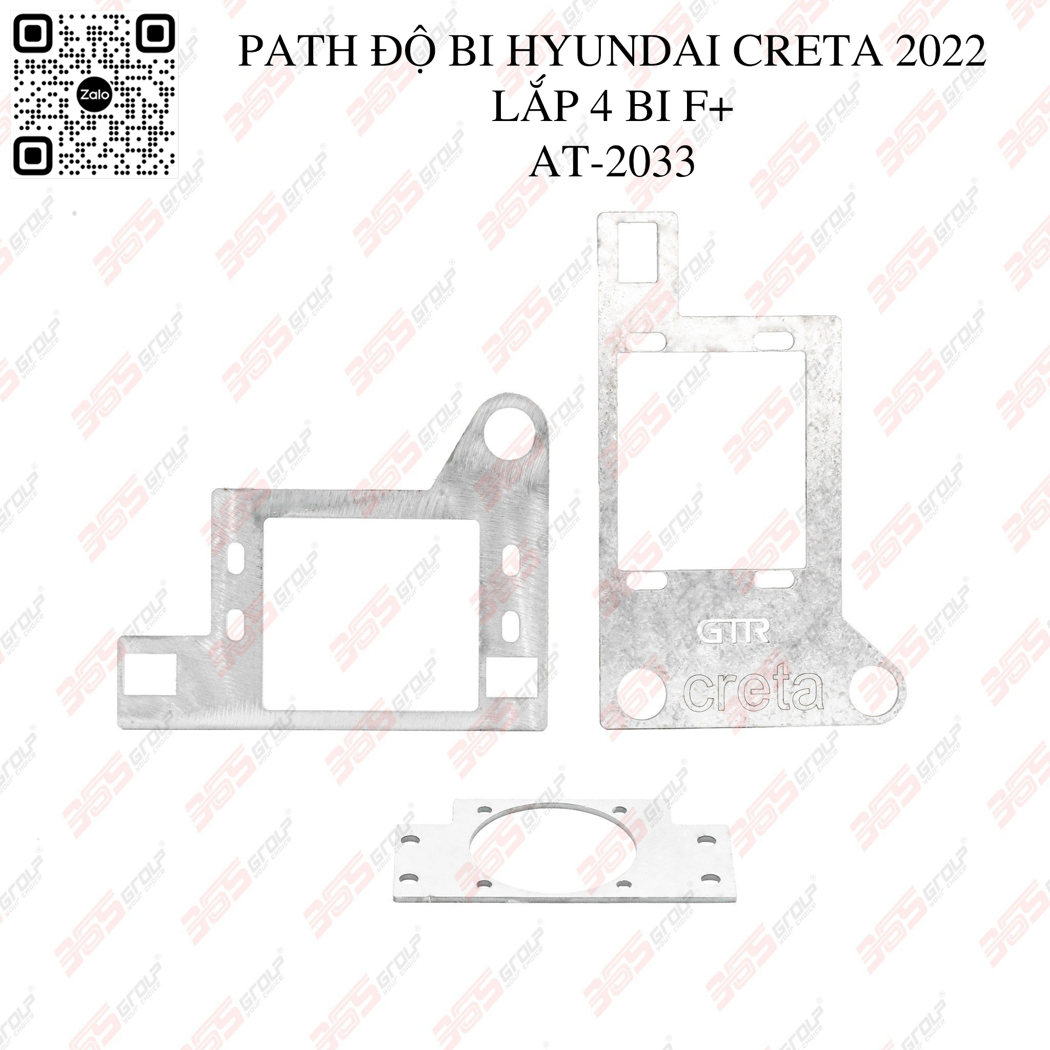 PATH ĐỘ BI HYUNDAI CRETA 2022 - LẮP 4 BI F+ - AT-2033